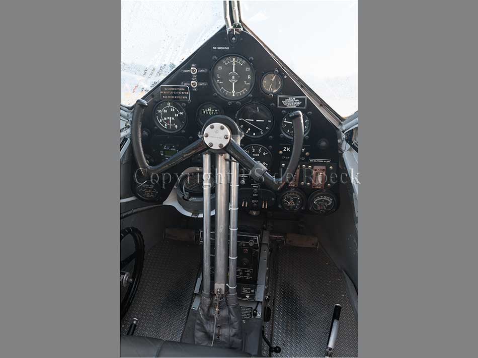 Dragon Rapide Cockpit